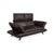 Leather Two-Seater Brown Manual Function Sofa by Koinor Velluti For Sale - Image 5 of 16
