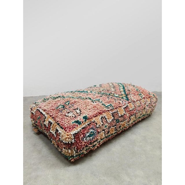 Vintage Moroccan Kilim Wool Cushion, 1970s For Sale - Image 3 of 8