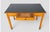 Wood Vintage Wooden Desk with Green Top, 1950s For Sale - Image 7 of 11