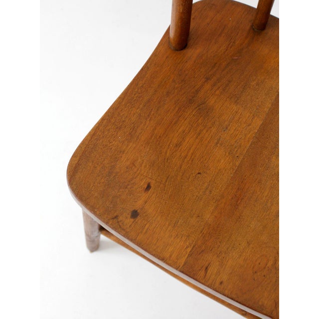 Vintage Windsor Bow Back Dining Chair For Sale - Image 6 of 13