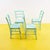 Vintage Straw Seaside Chairs, Set of 4 For Sale - Image 4 of 8