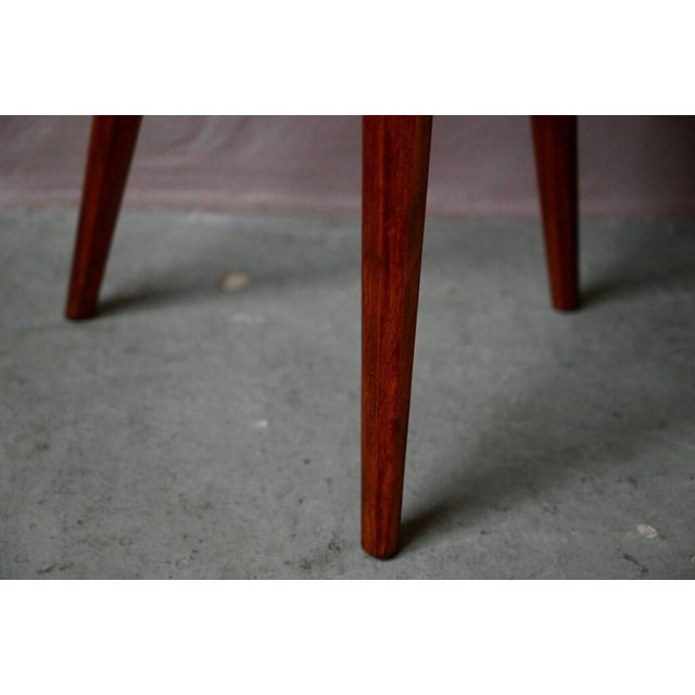 Bohemian Tripod Farmhouse Stool For Sale - Image 6 of 8