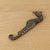 French 1950s French Brass Seahorse Bottle Opener For Sale - Image 3 of 9