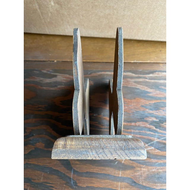 Late 20th Century Handmade Wooden Butterfly Letter Organizer For Sale In Milwaukee - Image 6 of 7