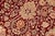 Floral 1990's Pak-Persian Maroon/Green Wool Rug - 6'1'' X 9'0'' For Sale In New York - Image 6 of 9