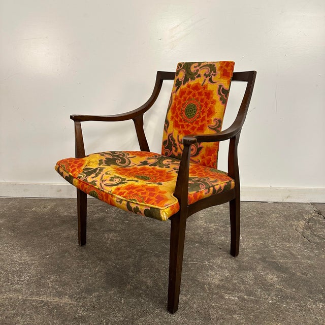 Wood John Widdicomb Mid-Century Modern Dining Chairs Set of 4 For Sale - Image 7 of 12