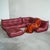 Michel Ducaroy 'Togo' Set in Oxblood Red Leather for Ligne Roset, France, Early 21st Century. Wonderful and high quality...