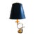 Vintage Brass Horn-Shaped Lamp Table Lamp For Sale