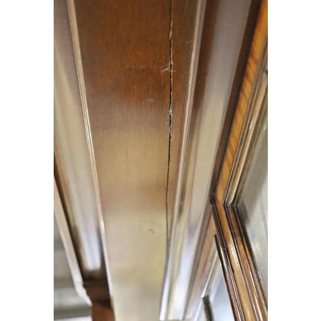 Outstanding Inlaid Edwardian China Cabinet or Vitrine Attr. Edwards and Roberts For Sale - Image 12 of 13