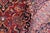 Textile Shabby Chic Persian Red/Blue Wool Rug - 8'0'' X 11'11'' For Sale - Image 7 of 10