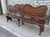 Wooden bench with lion paw feet made of solid wood italy 1950 category benches antique style dimensions: height cm 113...