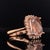 Tourmaline Rubellite Diamond Ring 14 kt 7.45 tcw Certified $5,950 013308 This is a One of a Kind Unique Custom Made...