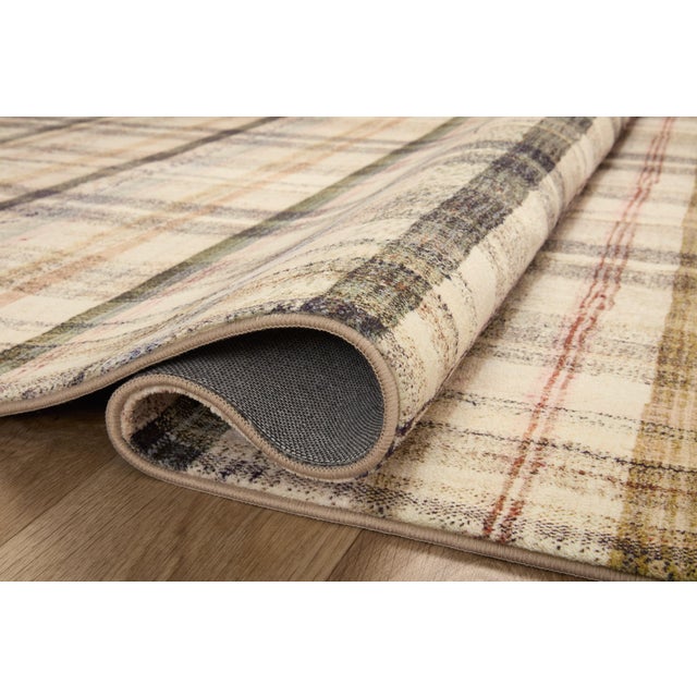 Loloi Rugs Chris Loves Julia x LoloiHumphrey Ivory / Multi 7'-3" x 9'-3" Area Rug For Sale - Image 4 of 9