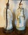 Cream Antique Early 20th Century Chinese Pottery Figures of Musician Attendants With Flutes Mounted as Table Lamps - A Pair For Sale - Image 8 of 9