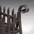 Antique Fireplace Hearth Set, English, Cast Iron, Fire Back, Grate, Victorian For Sale - Image 12 of 12