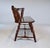 Brown Philadelphia Windsor-Style Low-Back Settee, 20th Century For Sale - Image 8 of 15