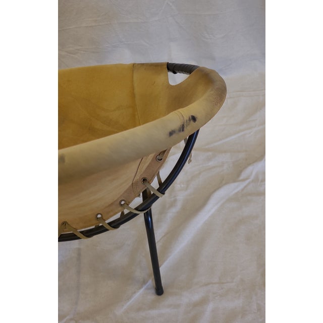 Mid 20th Century Set of 3 Vintage Lounge/Sling Chairs For Sale - Image 11 of 12