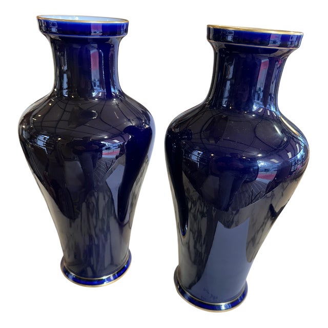 Porcelain Vases from Sévres, Set of 2 For Sale