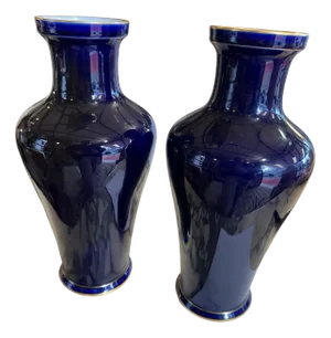 Porcelain Vases from Sévres, Set of 2