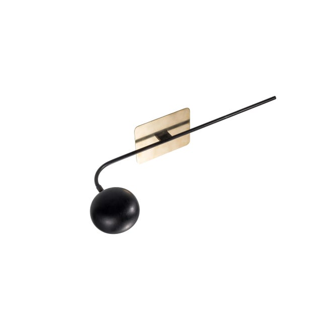 Not Yet Made - Made To Order Blossom One Stalk Tulip Wall Light by Pierangelo Orecchioni for Brass Brothers For Sale - Image 5 of 7