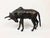 Vintage Papier Mâché Buffalo Figure, 1970s For Sale - Image 9 of 15