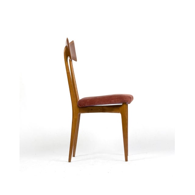 Vintage Dining Chairs by Ico Parisi for Ariberto Colombo, 1960s, Set of 6 For Sale - Image 9 of 16