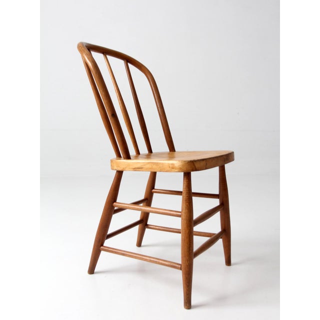 Antique Windsor Bow Back Side Chair For Sale - Image 14 of 16