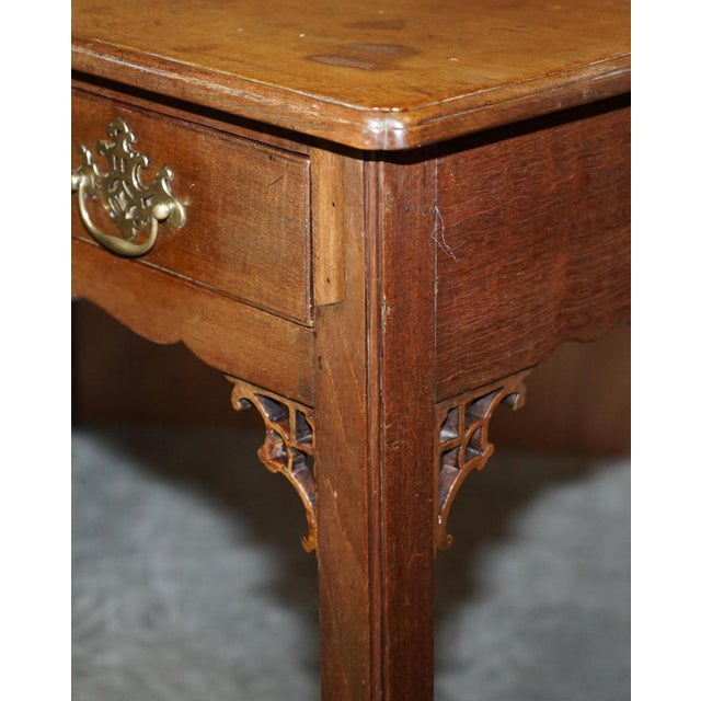 George III Chippendale Side Table in Carved Hardwood, 1760s For Sale - Image 14 of 18