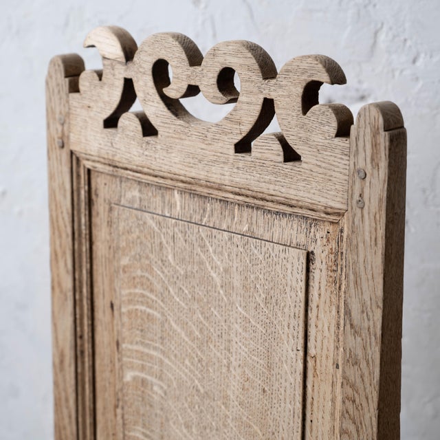 A Pair of Oak Back Stools, 17th Century For Sale - Image 10 of 18