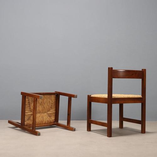 Wood Torbecchia Chairs by Giovanni Michelucci for Poltronova, Set of 3 For Sale - Image 7 of 9