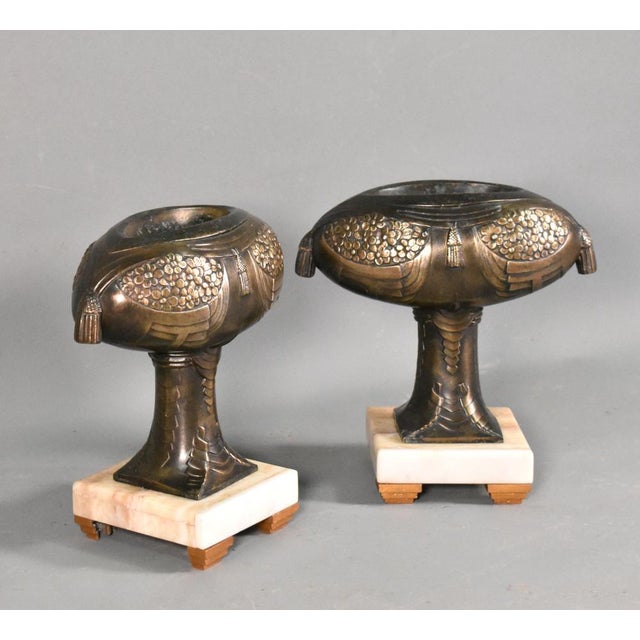 French Art Deco Garniture, 1920s, Set of 2 For Sale - Image 6 of 16