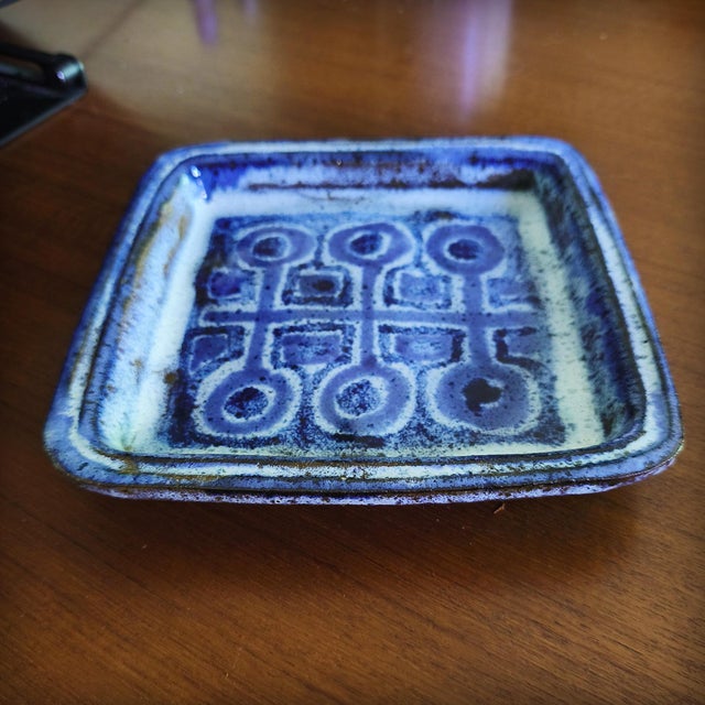 Ceramic Ceramic Wall Plate by Herluf Gottschalk Olsen, Denmark, 1960s For Sale - Image 7 of 16