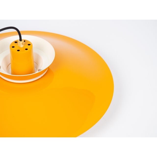 Metal Vintage Danish Pendant Lamp by Bent Nordsted for Lyskær Belysning, 1980s For Sale - Image 7 of 12