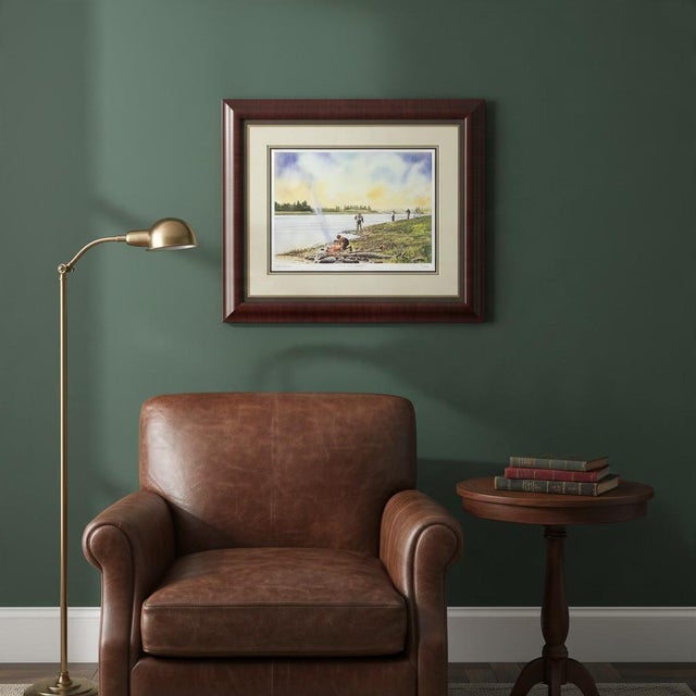 Bob White One for Lunch Signed Numbered Fly Fishing Art Print-Framed-Angler-Gift For Sale - Image 9 of 10