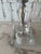 Hollywood Regency 1940s Pair of Crystal Electric Hurricane Lamps For Sale - Image 3 of 8