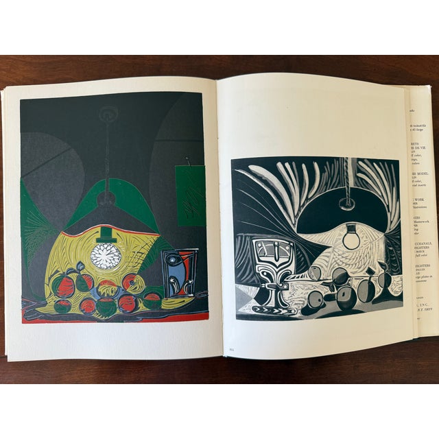 First Edition 1960s Hardcover "Picasso: Recent Etchings, Lithographs, and Linoleum Cuts" Book For Sale - Image 11 of 17