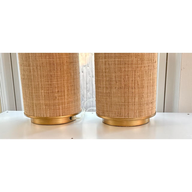 Palecek Palecek Rope-Wrapped Table Lamps - A Pair For Sale - Image 4 of 11