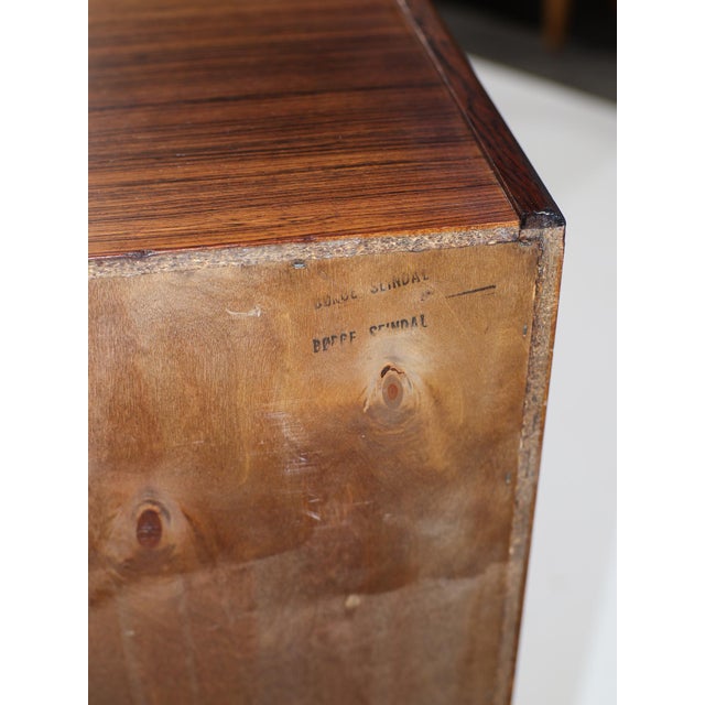 Chest of Drawers in Kingwood by Børge Seindal for P. Westergaard, Denmark, 1960s For Sale - Image 16 of 17
