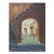 Small Vintage Rustic Courtyard Painting For Sale