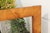 Brown French Wall Mirror from the 1920s with Burl Walnut Veneered Frame For Sale - Image 8 of 10