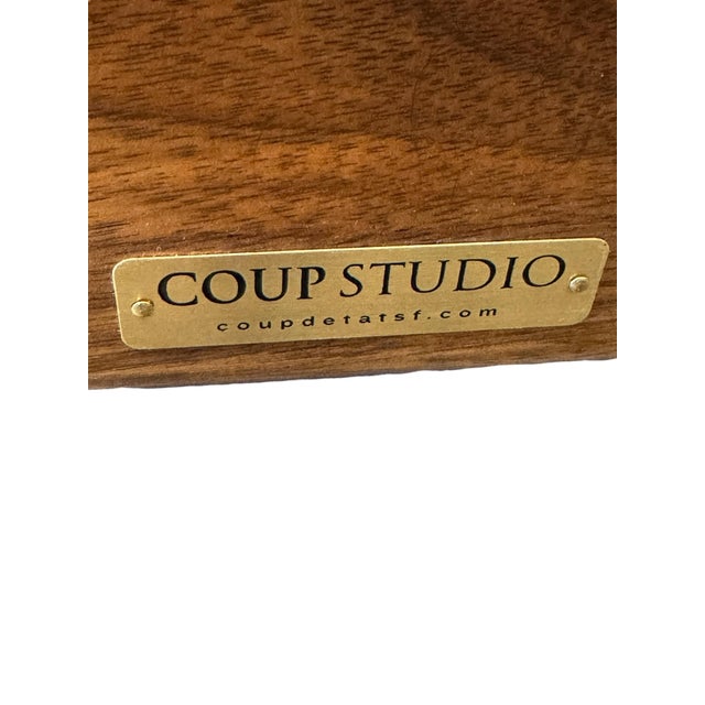 Escher Side Chairs by Coup Studio Mid Century Style For Sale - Image 15 of 18