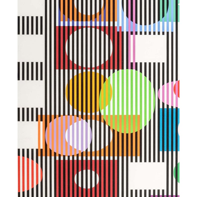 1970s Yaacov Agam "Double Metamorphosis Ii" Screenprint For Sale - Image 5 of 13