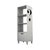 Metal Simbolo Stripes Bookshelf in Powder-Coated Aluminum by Altreforme For Sale - Image 7 of 8
