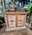 Late 18th Century Italian Wooden Cabinet With Travertine Top For Sale In Los Angeles - Image 6 of 8