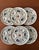 Beige Vintage Ceramic Oyster Plates from Mbfa Pornic, France, 1980s, Set of 6 For Sale - Image 8 of 8