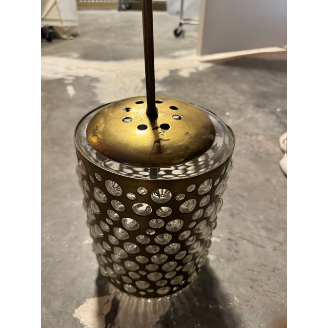 1950's Rupert Nikoll Hanging Bubble Lamp For Sale - Image 9 of 9