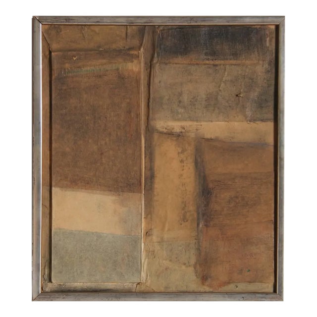 Marilyn Whittmore 1964 Abstract Collage For Sale