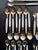 1960s Kaysons Lily of the Valley Stainless Golden Rhapsody Flatware Japan - 57 pcs For Sale - Image 10 of 12