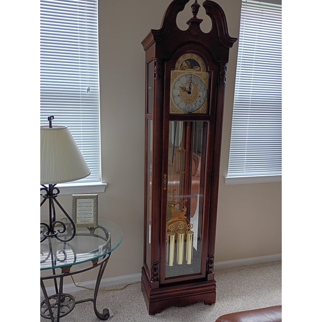 Howard Miller Howard Miller Grandfather Clock For Sale - Image 4 of 13