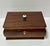 Antique Mid-Late 19th Century Wood Victorian Tea Caddy Chest/Box With Key For Sale In Orlando - Image 6 of 12